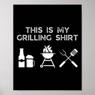 Das ist mein Griller Grillen Grill Vater Ehegänner Poster