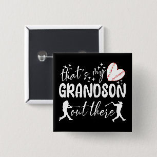 Das ist mein Großvater da draußen Funny Oma Button