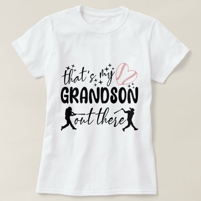 Das ist mein Großvater da draußen Funny Oma Redewe T-Shirt (Design vorne)