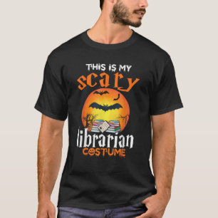 Das ist mein gruseliger Bibliothekar-Halloween-Kos T-Shirt