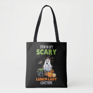 Das ist mein gruseliger Lunch-Lady-Geist Halloween Tasche
