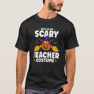 Das ist mein gruseliges Lehrer-Kostüm T-Shirt