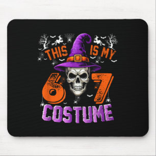 Das ist mein Halloween 67 Kostüm _1 Mousepad