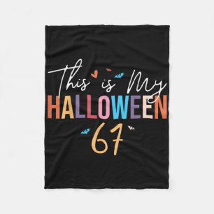 Das ist mein Halloween 67 Lustiges Six Seven Meme Fleecedecke