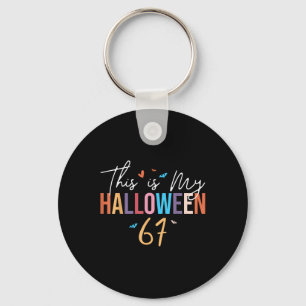 Das ist mein Halloween 67 Lustiges Six Seven Meme  Schlüsselanhänger