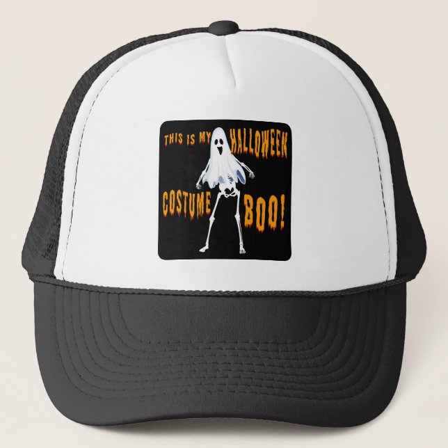 das ist mein halloween costume boo! truckerkappe (Vorderseite)
