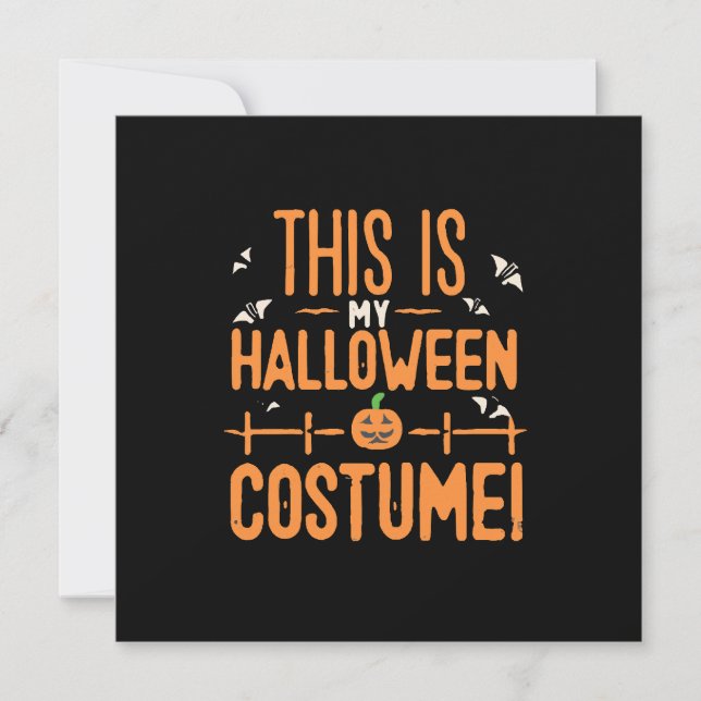 Das ist mein Halloween-Kostüm (Vorderseite)