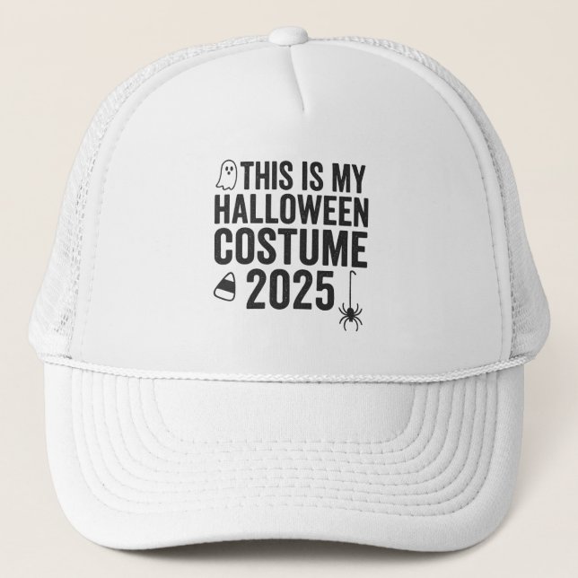 Das ist mein Halloween-Kostüm 2025 Truckerkappe (Vorderseite)