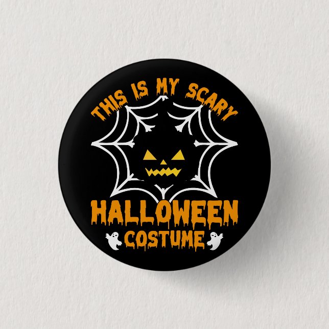 Das ist mein Halloween-Kostüm Button (Vorderseite)