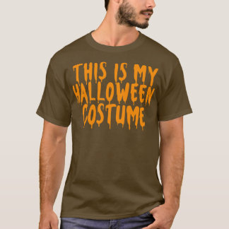 Das ist mein Halloween-Kostüm Halloween-Cottchen T-Shirt