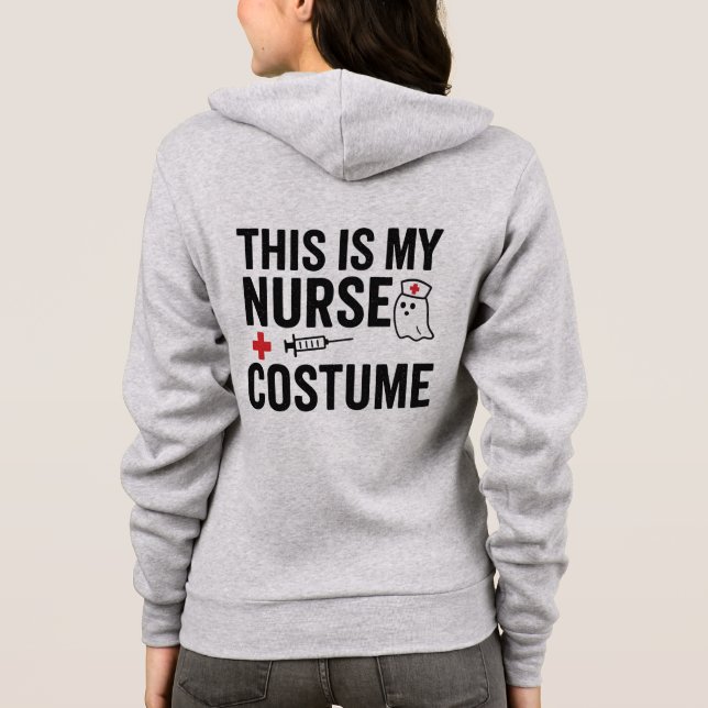 Das ist mein Halloween-Kostüm Hoodie (Rückseite)