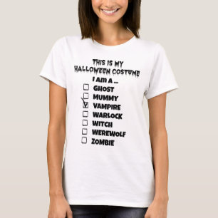 Das ist mein Halloween-Kostüm - Karo Mark Vampire T-Shirt