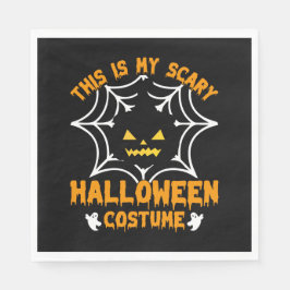 Das ist mein Halloween-Kostüm-Schlüsselanhänger Serviette