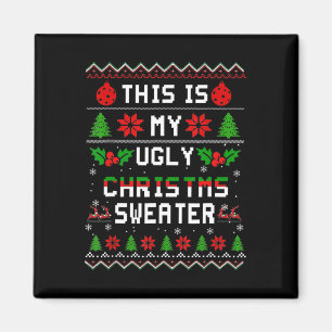 Das ist mein hässlicher Spaß Weihnachten Weihnacht Magnet