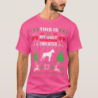 Das ist mein hässlicher Weihnachts-Funny-Boxer-Hun T-Shirt