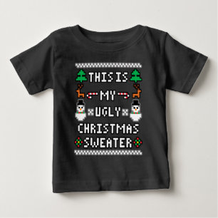 Das ist mein hässlicher Weihnachtspullover Baby T-shirt