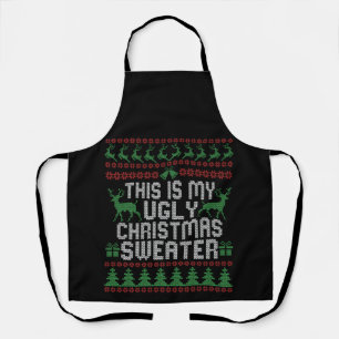 Das ist mein hässliches Weihnachtskraut-Geschenk Schürze