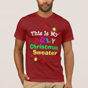 Das ist mein hässliches Weihnachtspullover-Humor-T T-Shirt