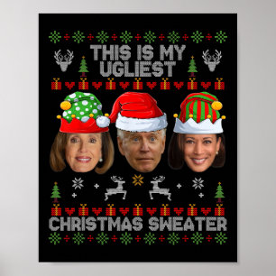 Das ist mein hässlichster Weihnachtspullover Lusti Poster