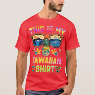 Das ist mein Hawaiian Luau Aloha Hawaii Beach Pine T-Shirt