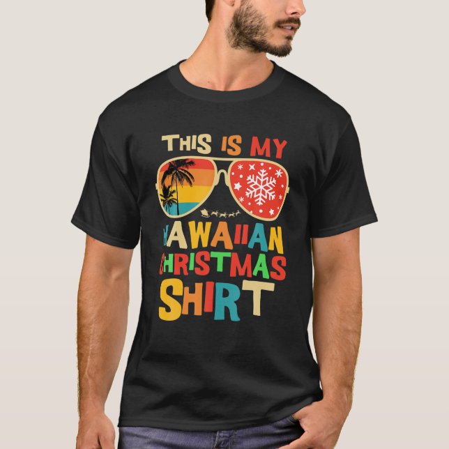 Das ist mein hawaiianischer Weihnachtspajama Match T-Shirt (Vorderseite)
