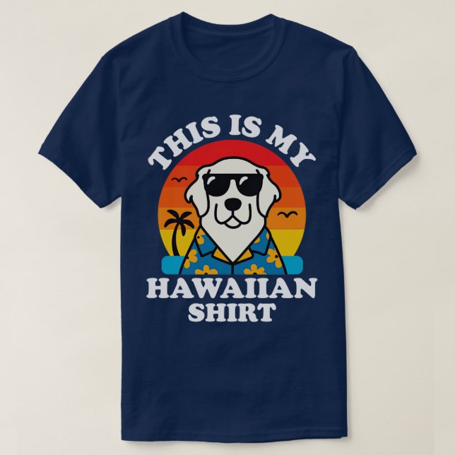 Das ist mein hawaiianisches TShirt (Design vorne)