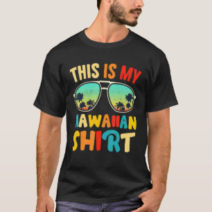 Das ist mein hawaiischer Aloha Hawaii Beach Sommer T-Shirt