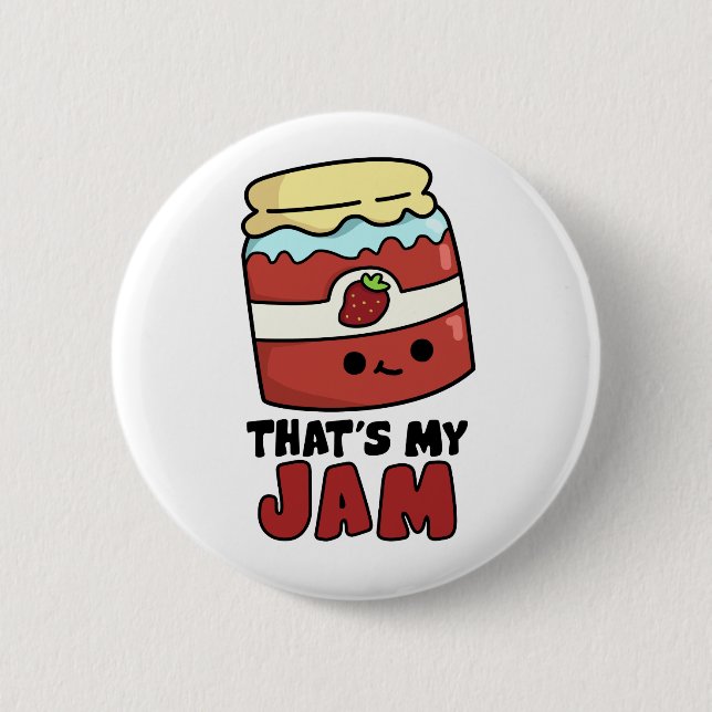 Das ist mein Jam Funny Jar von Jam Pun Button (Vorderseite)