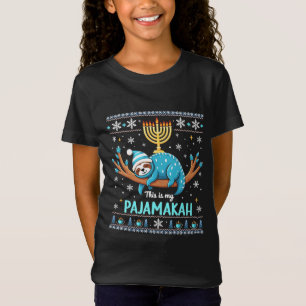 Das ist mein jüdischer Pajamakah Hanukkah Ugly Swe T-Shirt