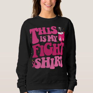 Das ist mein Kampf-Shirt Brustkrebs-Bewusstsein Sw Sweatshirt