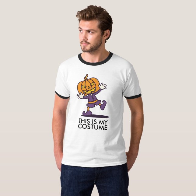 Das ist mein Kostüm glückliches Halloween | Shirt (Vorne ganz)