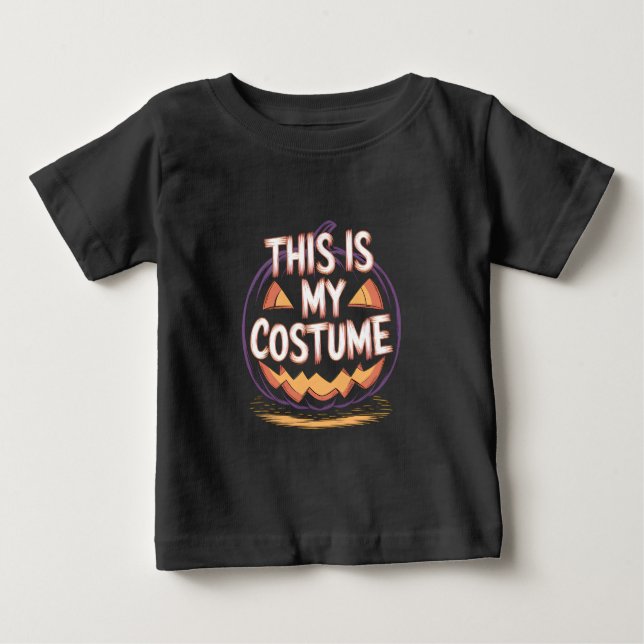 Das ist mein Kostüm Halloween Baby T-shirt (Vorderseite)