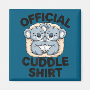 Das ist mein Kuschel-Shirt Süßer Koala passend Magnet