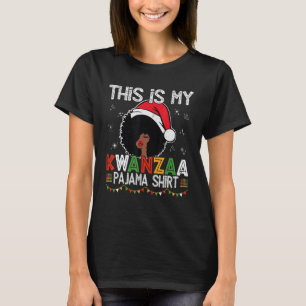 Das ist mein Kwanzaa Pajama Outfit Melanin African T-Shirt