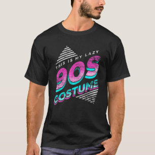Das ist mein Lazy-90er-Kostüm-Party Retro Nine aus T-Shirt