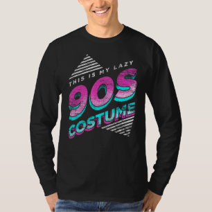 Das ist mein Lazy-90er-Kostüm-Party Retro Nine aus T-Shirt