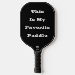 Das ist mein Lieblingspaddel Pickleball Schläger