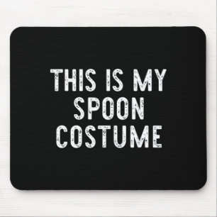 Das ist mein Löffel-Kostüm Halloween Lustig Einfac Mousepad