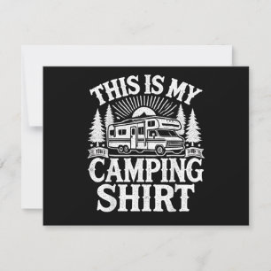 Das ist mein lustiger Camping-Camper Save The Date