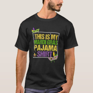 Das ist mein Mardi Gras Pajama Mardi Gras Party T-Shirt