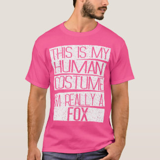 Das ist mein Mensch, ich bin wirklich ein Fuchs T-Shirt