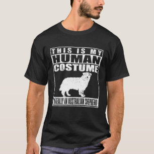 Das ist mein menschliches Kostüm als australischer T-Shirt