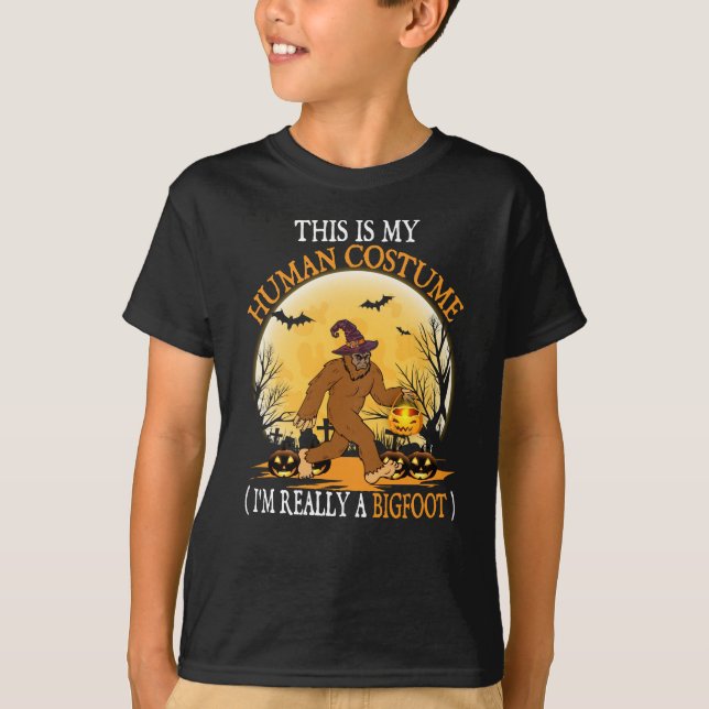  Das ist mein menschliches Kostüm, ich bin eigentl T-Shirt (Vorderseite)