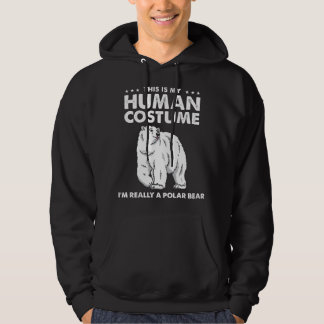 Das ist mein menschliches Kostüm Ich bin eigentlic Hoodie