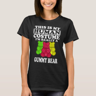 Das ist mein menschliches Kostüm, ich bin ein T - T-Shirt
