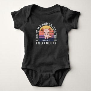 Das ist mein menschliches Kostüm, ich bin wirklic Baby Strampler
