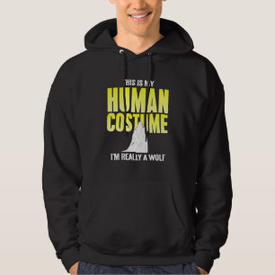 Das ist mein menschliches Kostüm, ich bin wirklich Hoodie