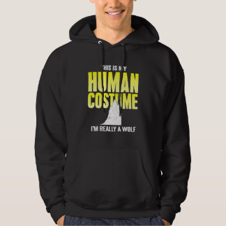 Das ist mein menschliches Kostüm, ich bin wirklich Hoodie