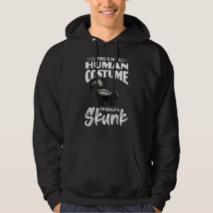 Das ist mein menschliches Kostüm, ich bin wirklich Hoodie