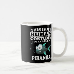 Das ist mein menschliches Kostüm, ich bin wirklich Kaffeetasse